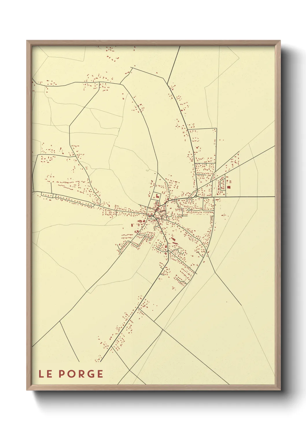 Un poster carteLe Porge