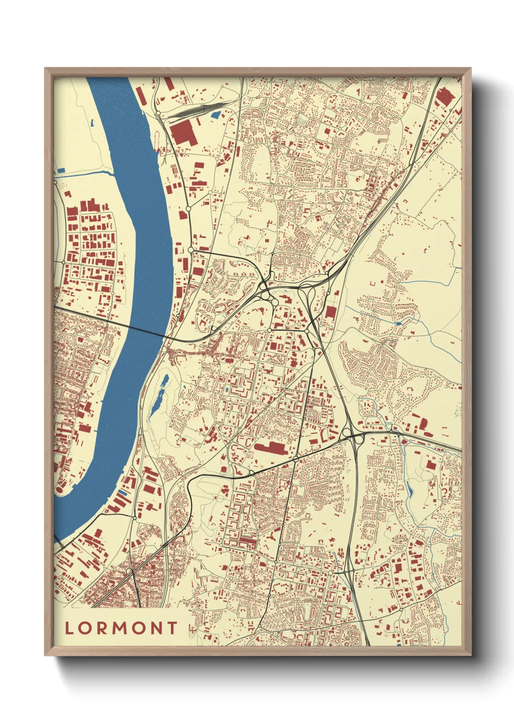 Un poster carteLormont