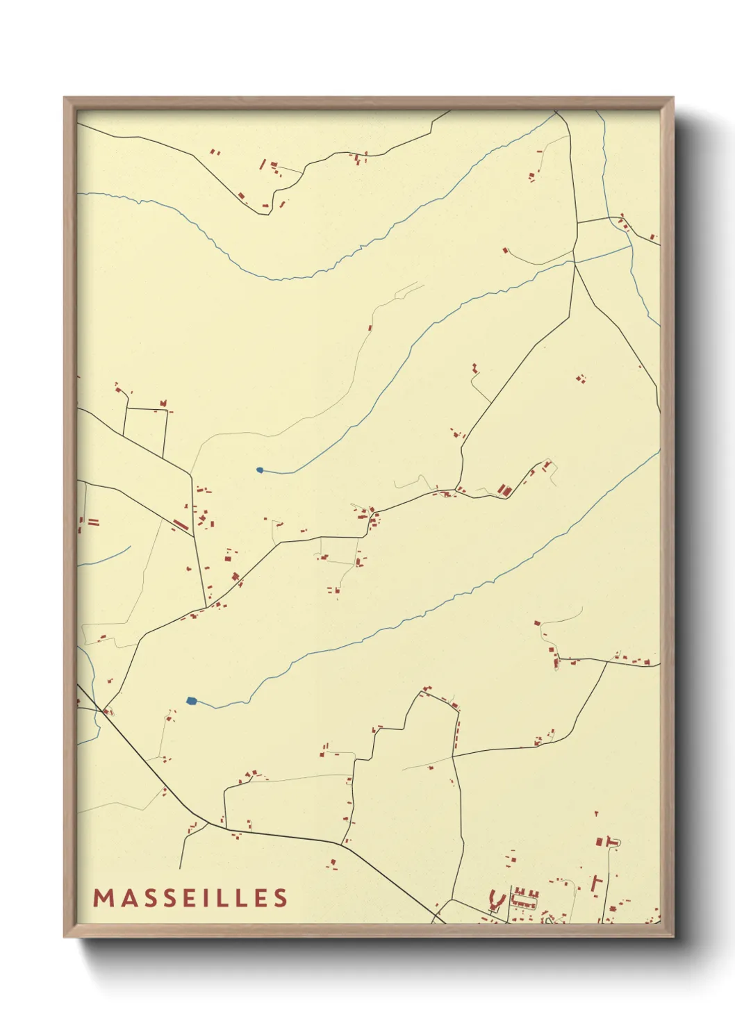 Un poster carteMasseilles
