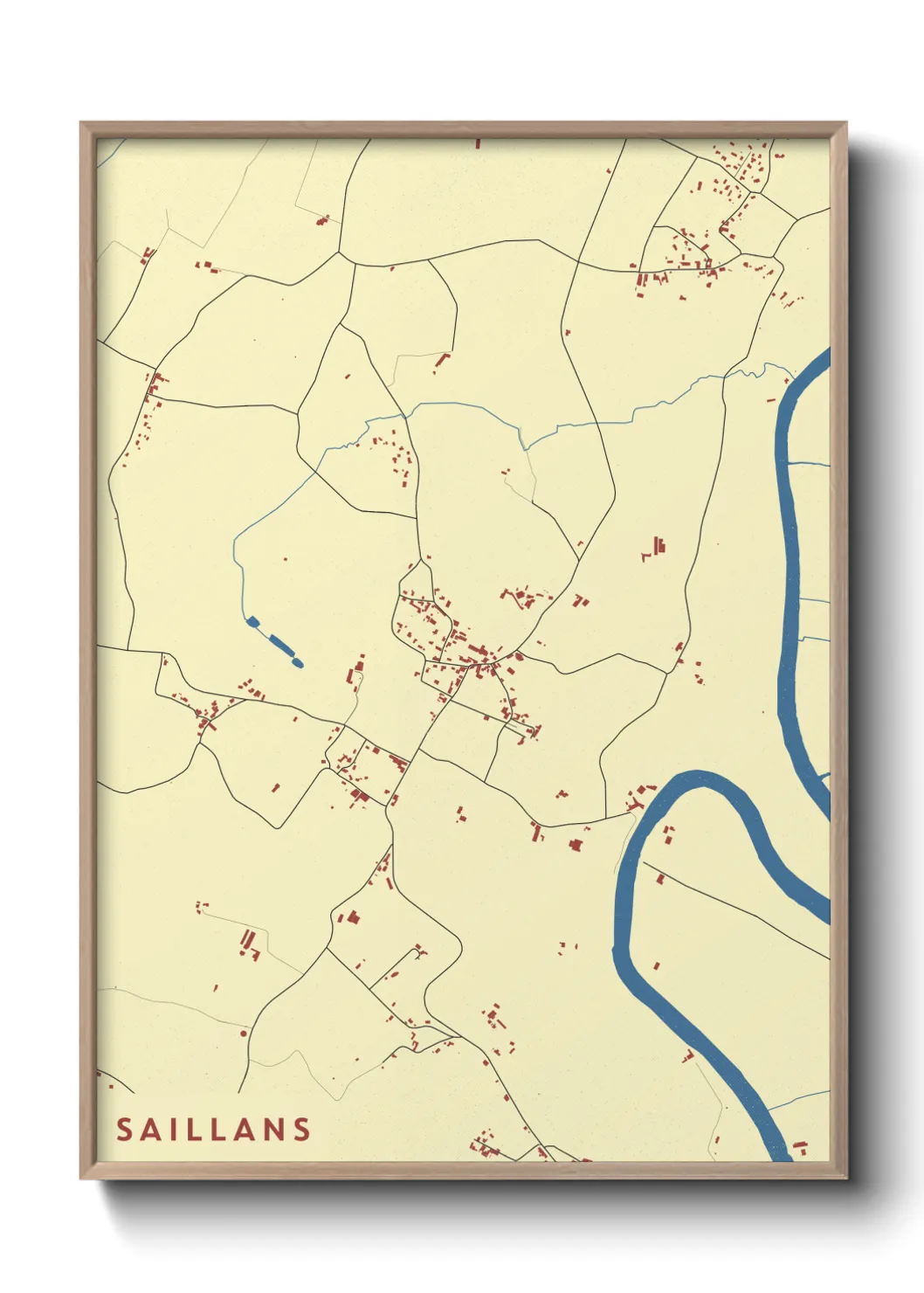 Un poster carteSaillans