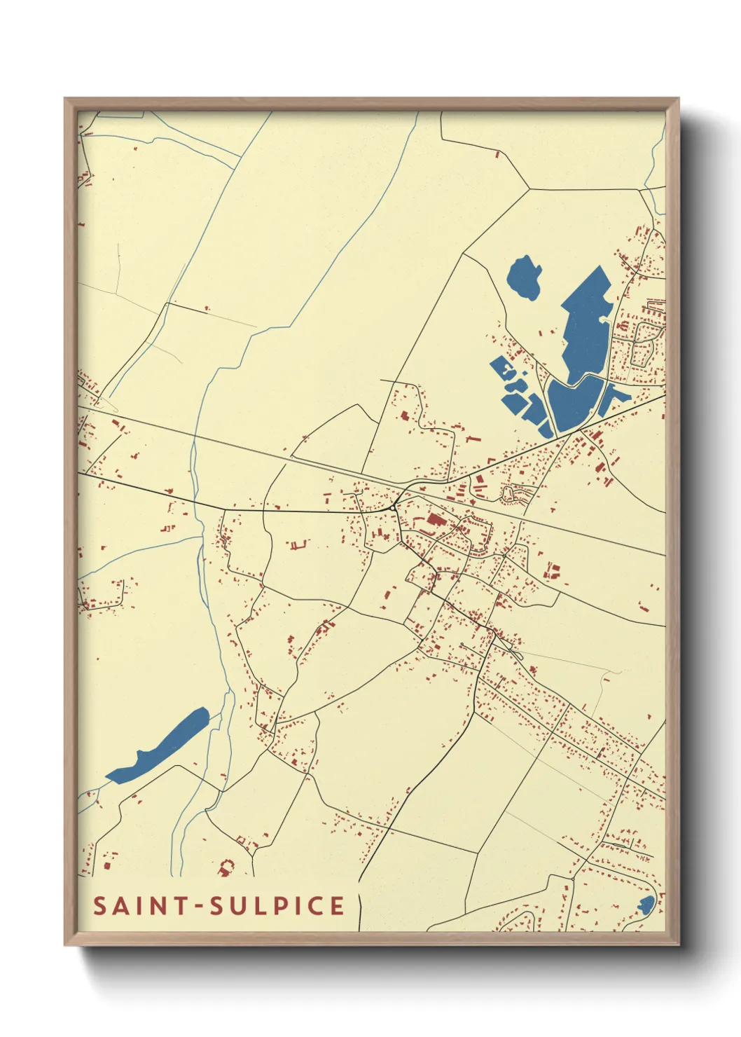 Un poster carteSaint-Sulpice