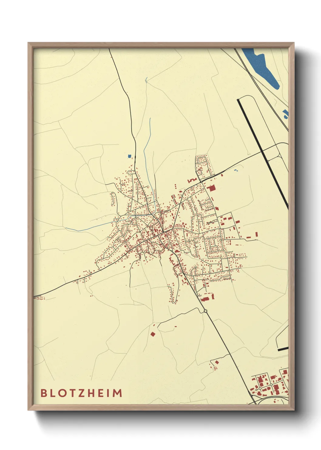 Un poster carteBlotzheim