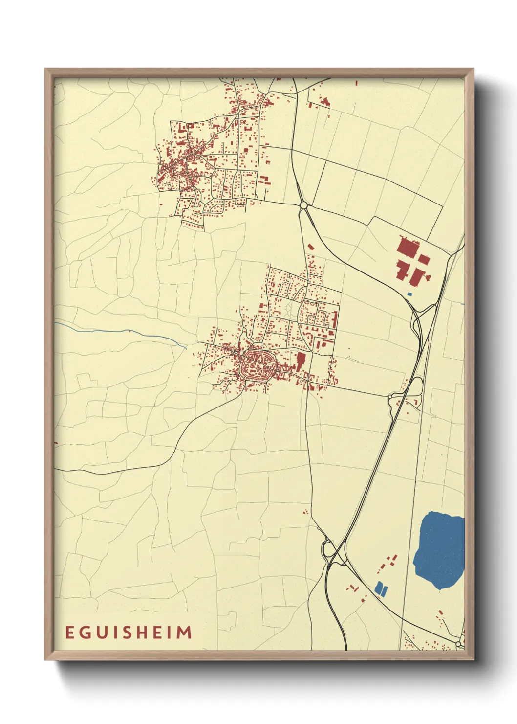 Un poster carteEguisheim