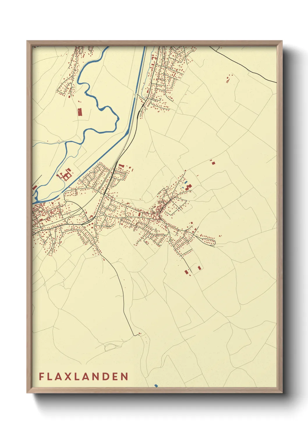 Un poster carteFlaxlanden