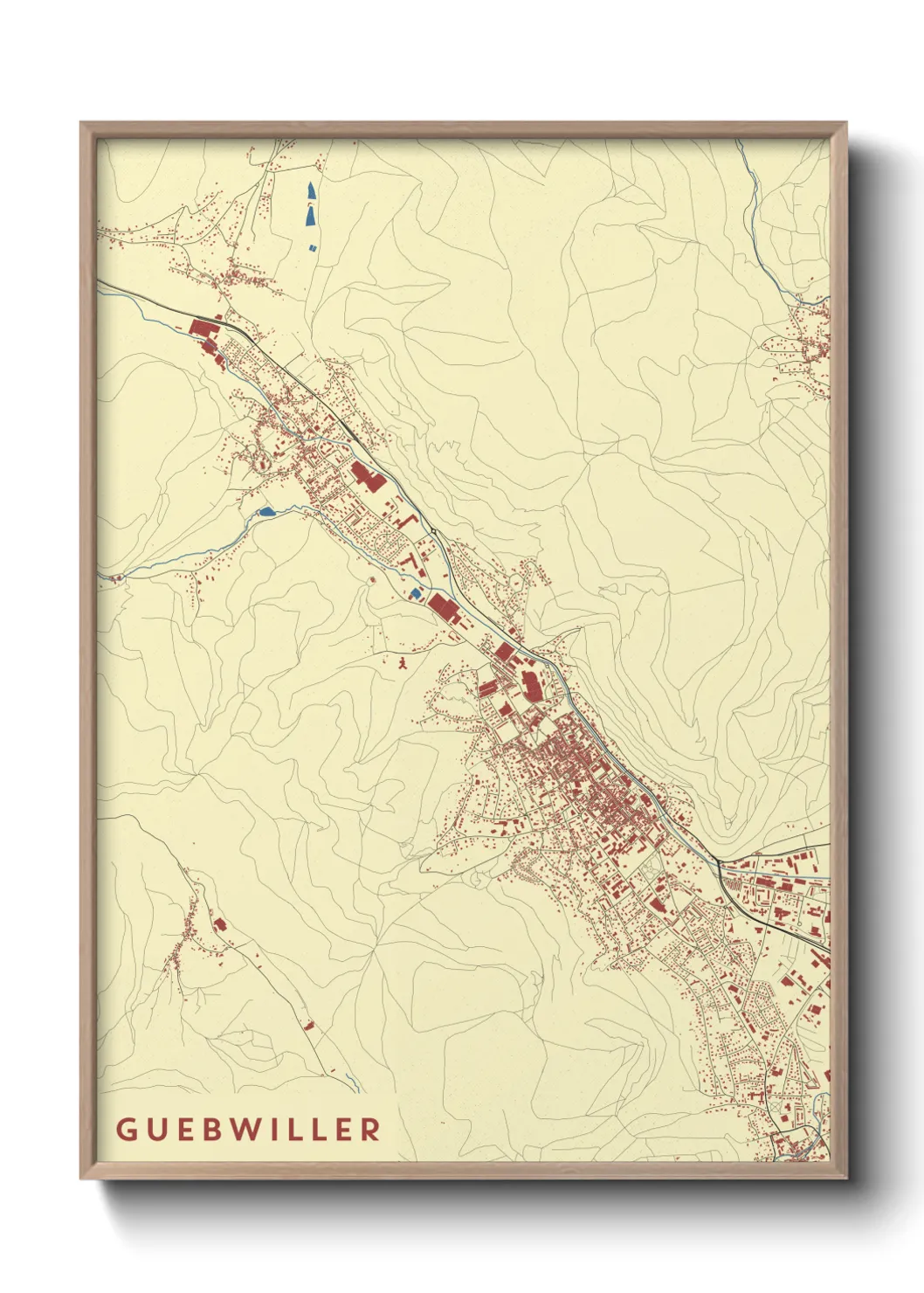 Un poster carteGuebwiller