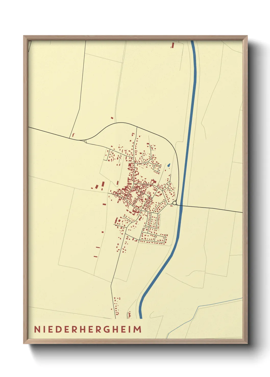 Un poster carteNiederhergheim