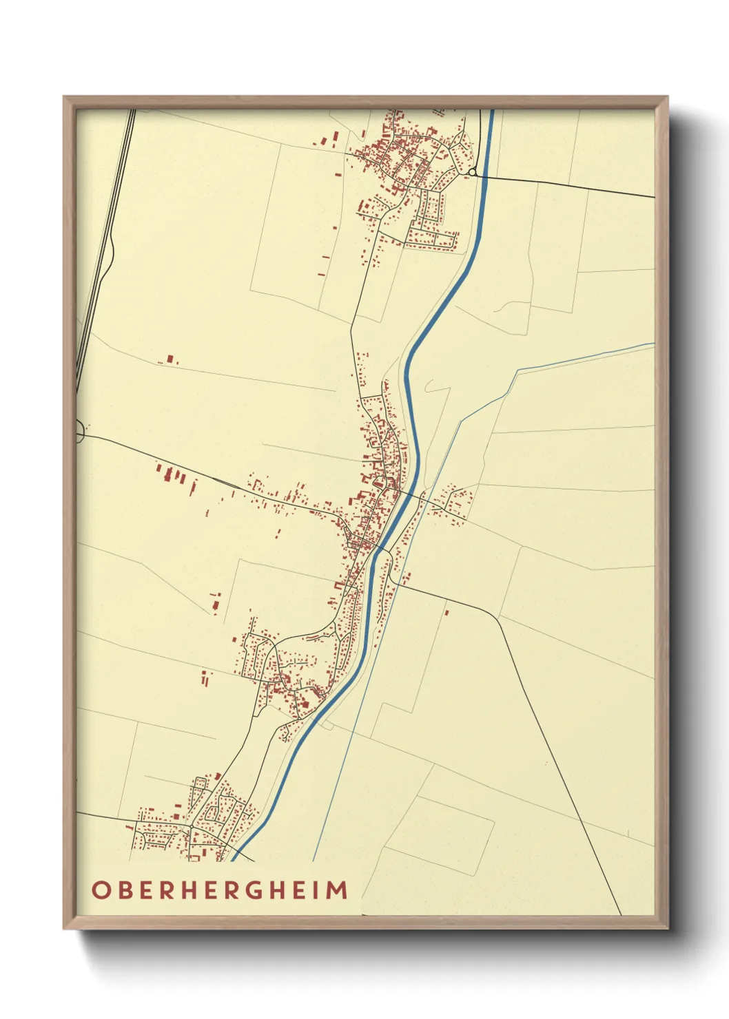 Un poster carteOberhergheim