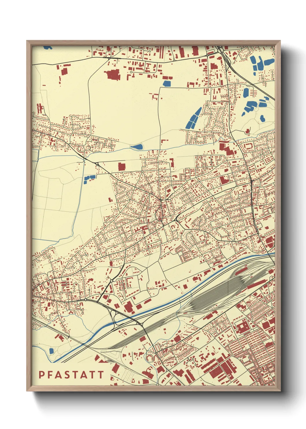 Un poster cartePfastatt