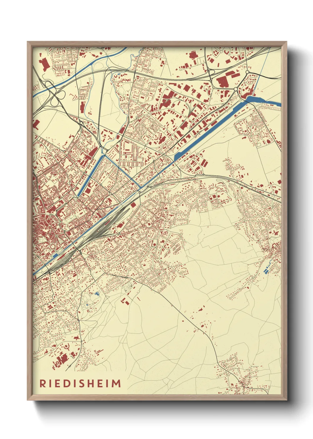 Un poster carteRiedisheim