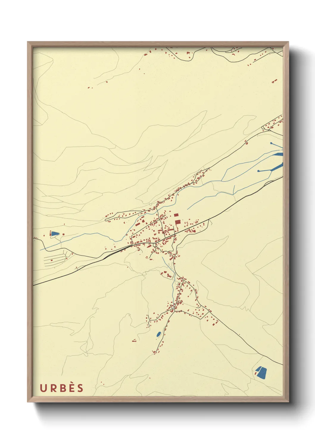 Un poster carteUrbès