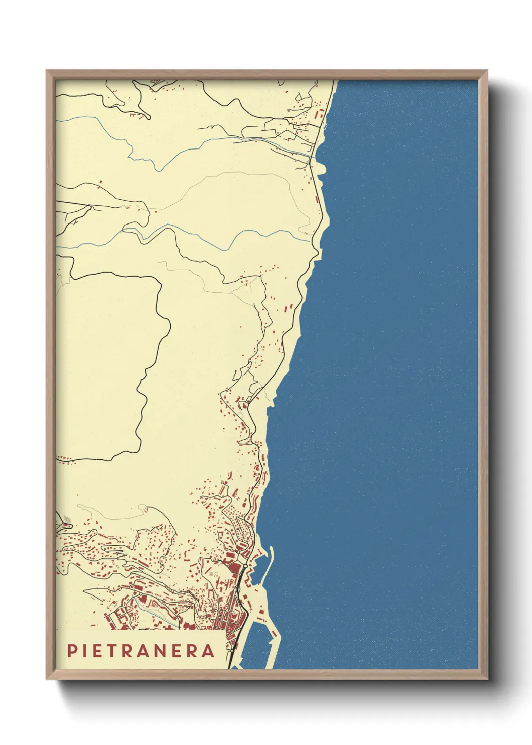 Un poster cartePietranera