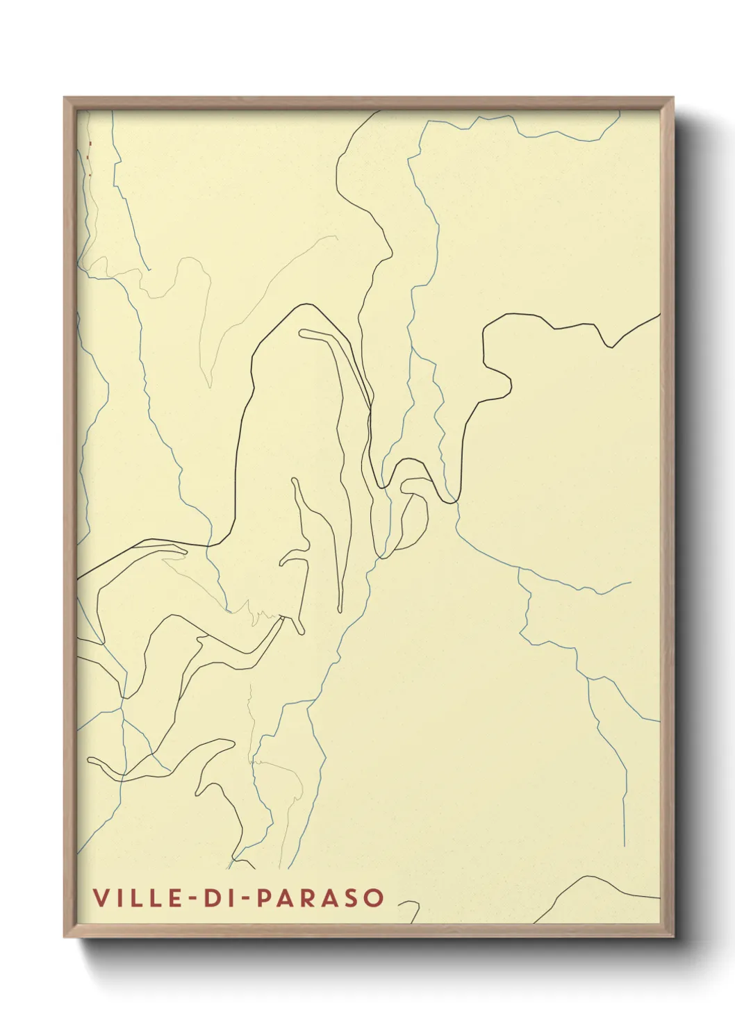 Un poster carteVille-di-Paraso