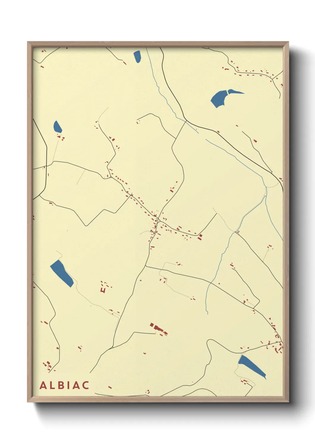 Un poster carteAlbiac