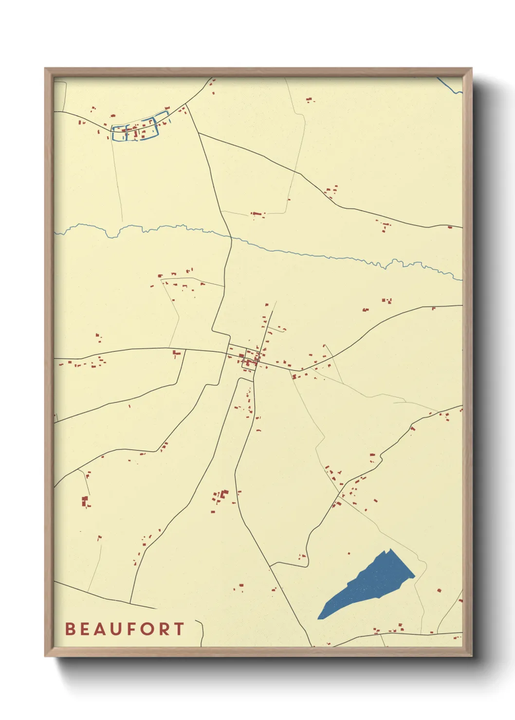 Un poster carteBeaufort