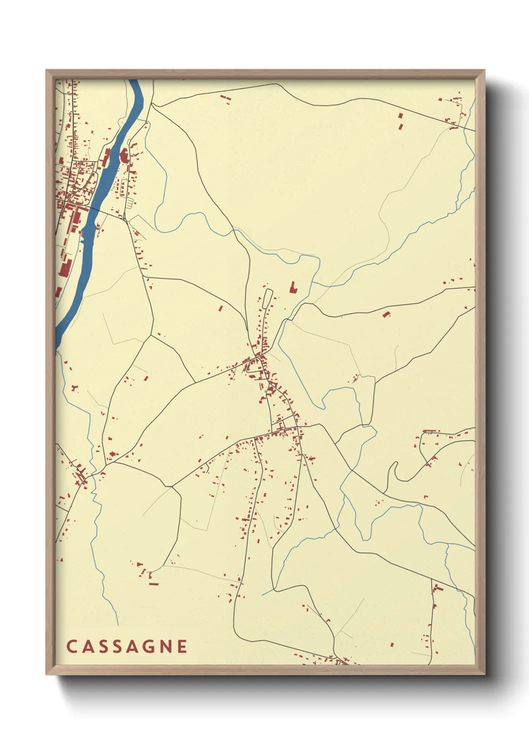 Un poster carteCassagne
