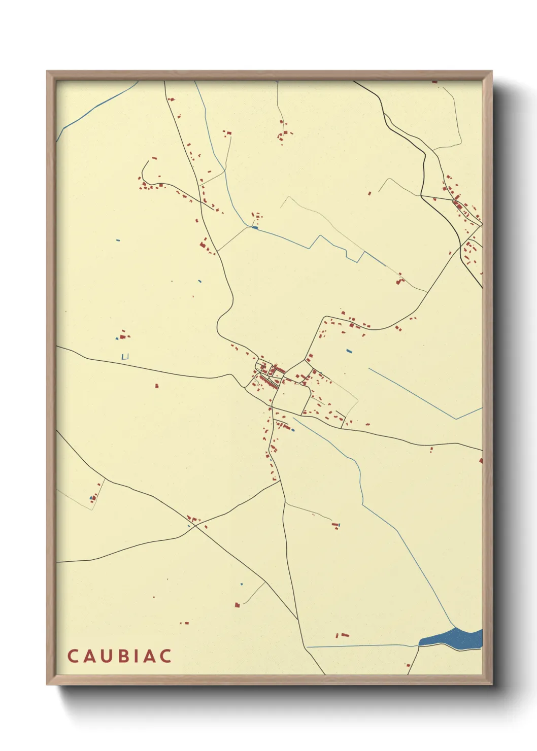 Un poster carteCaubiac