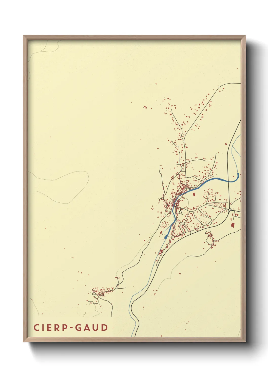 Un poster carteCierp-Gaud