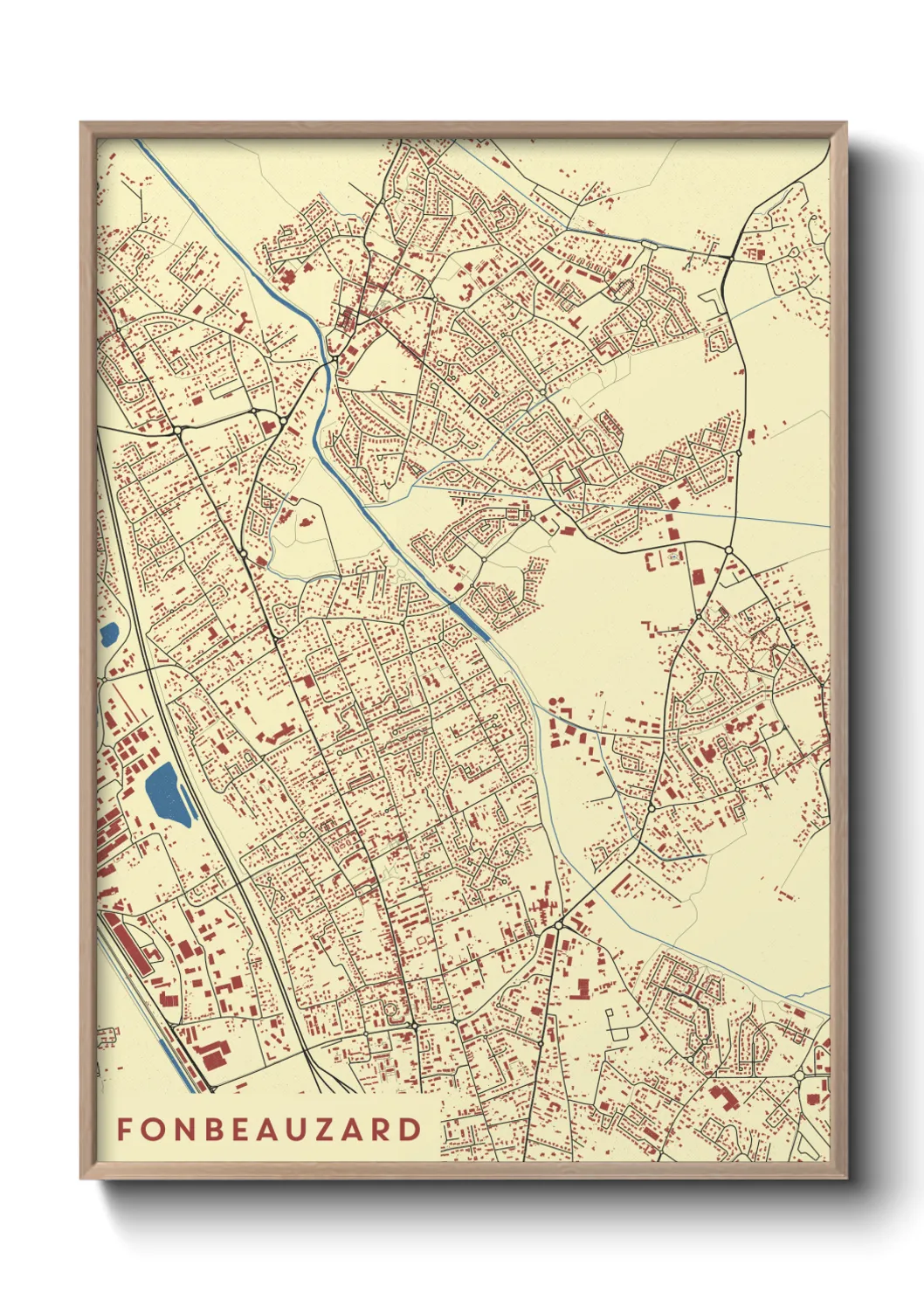 Un poster carteFonbeauzard