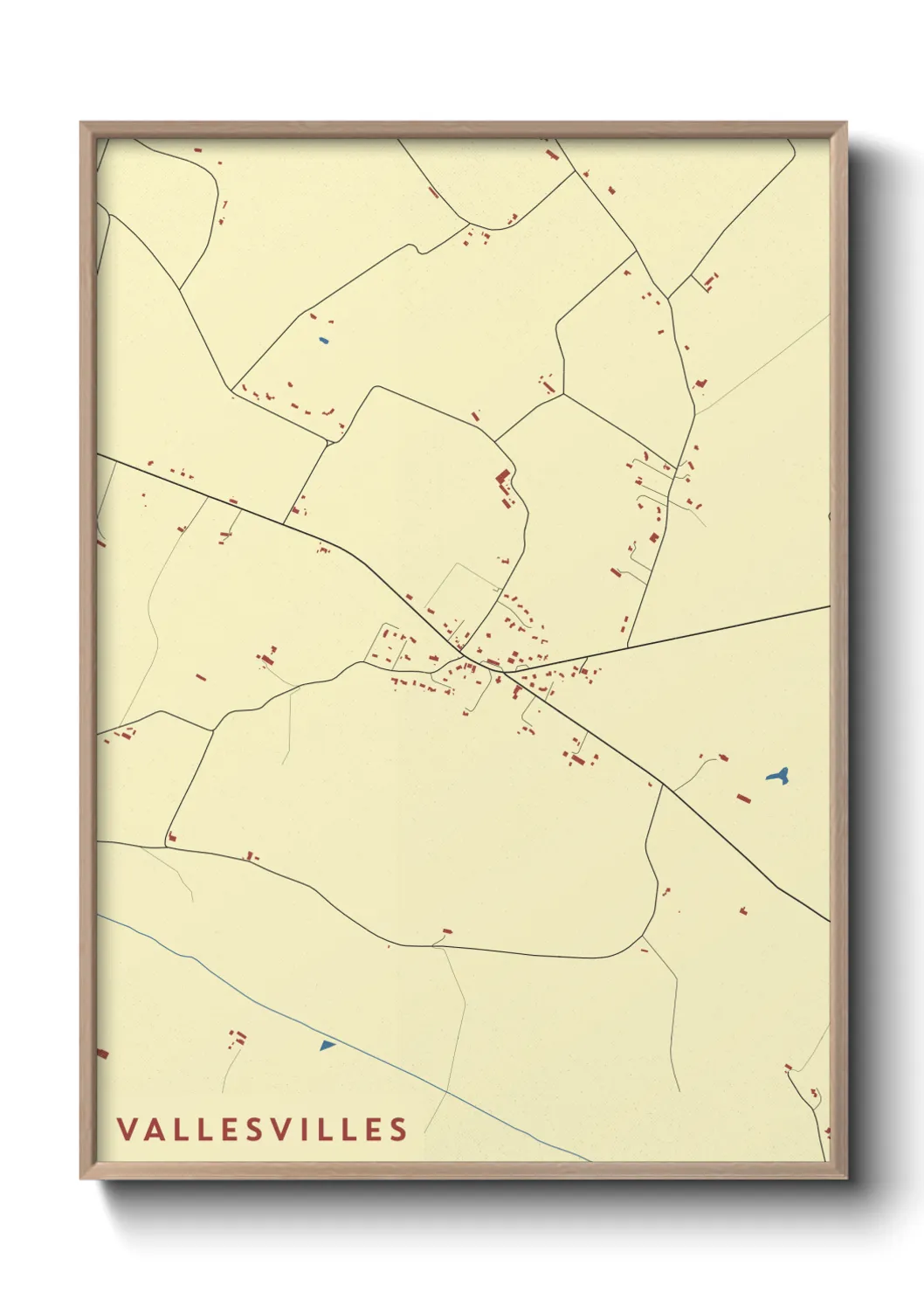 Un poster carteVallesvilles