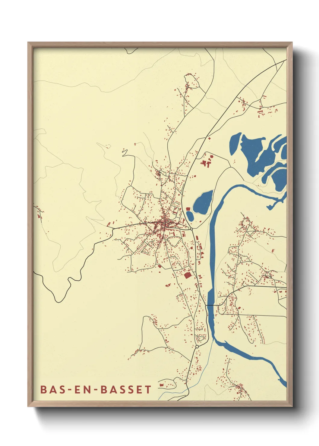 Un poster carteBas-en-Basset