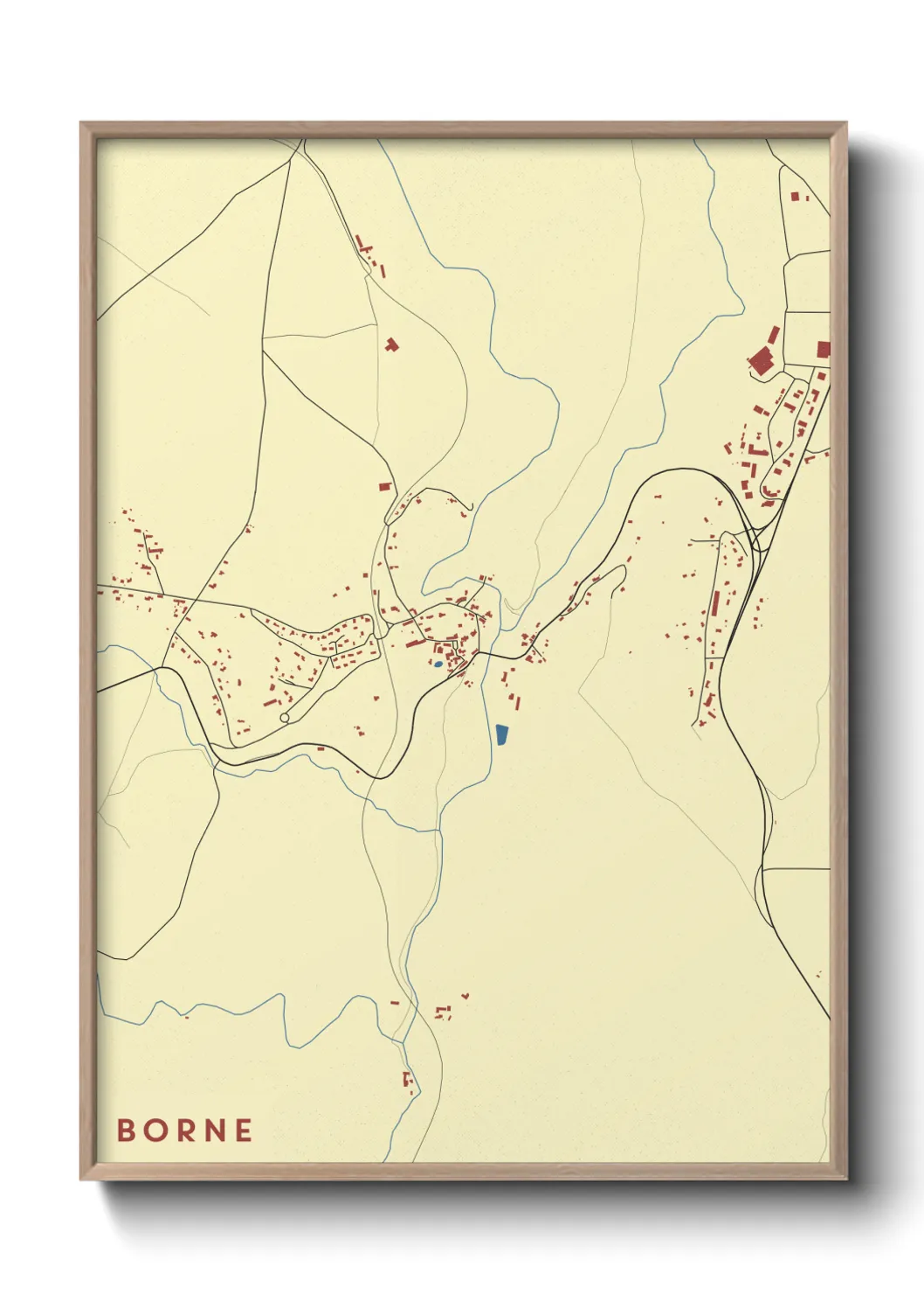 Un poster carteBorne