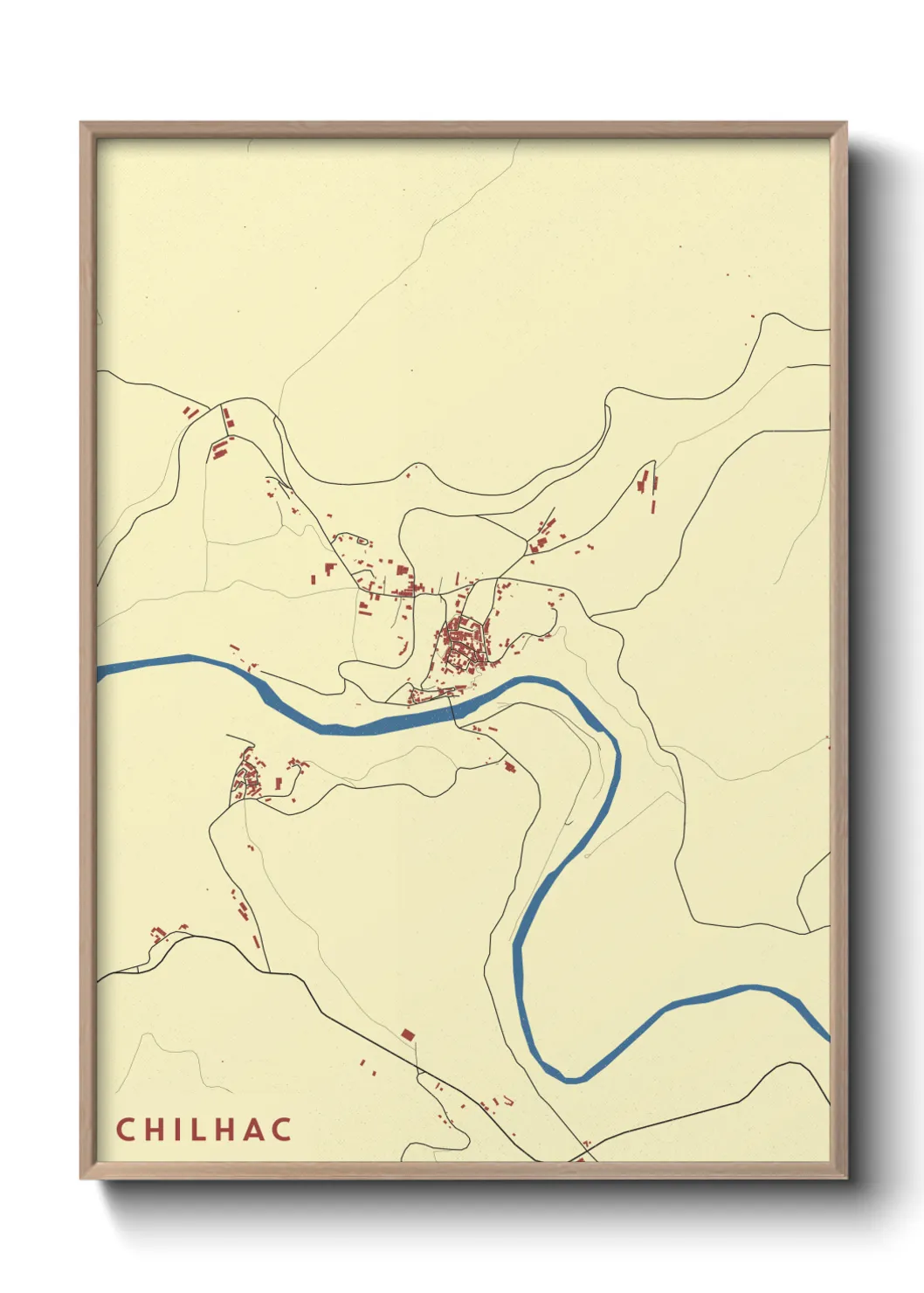 Un poster carteChilhac