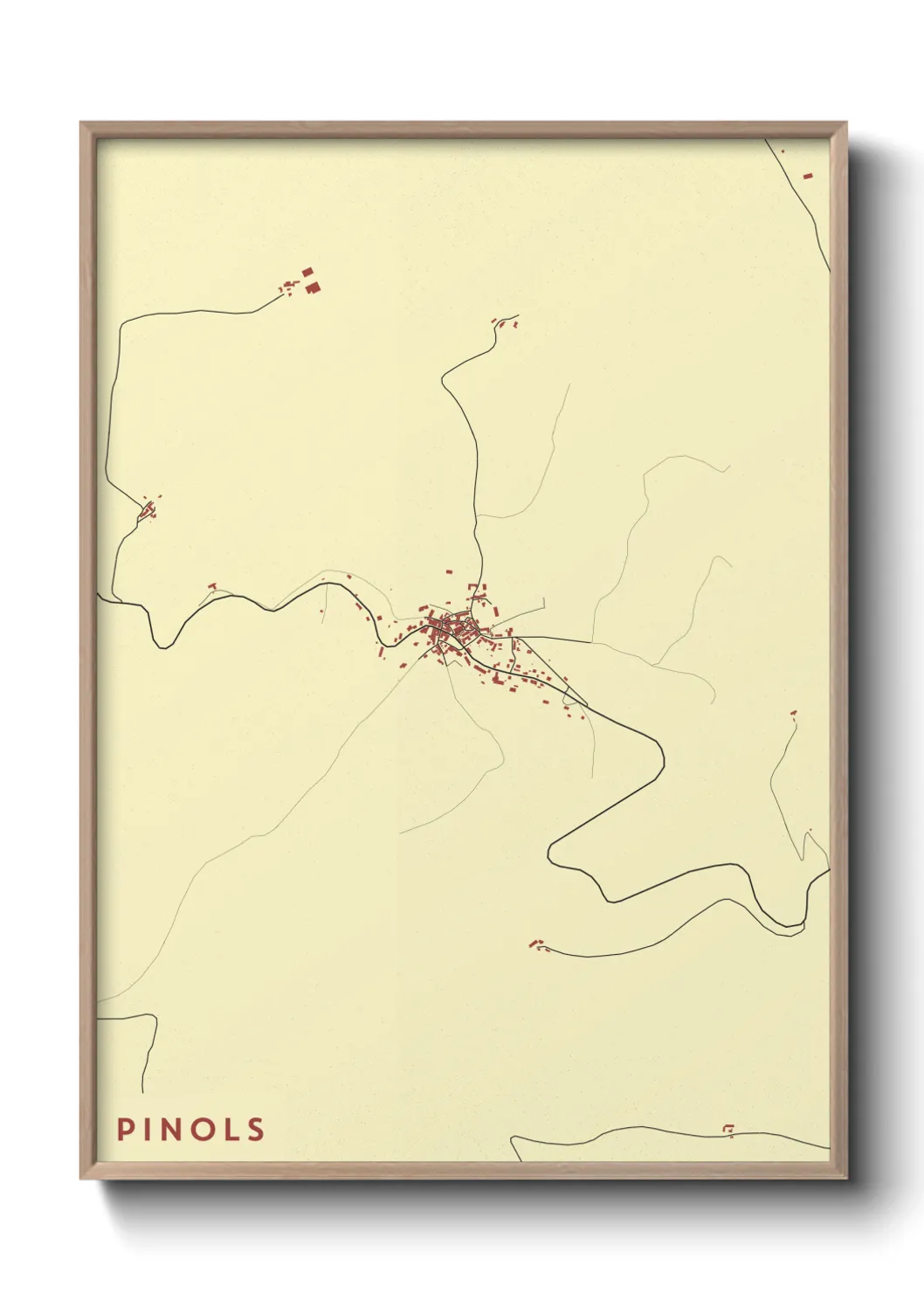 Un poster cartePinols