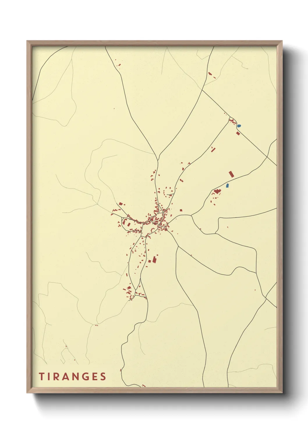 Un poster carteTiranges