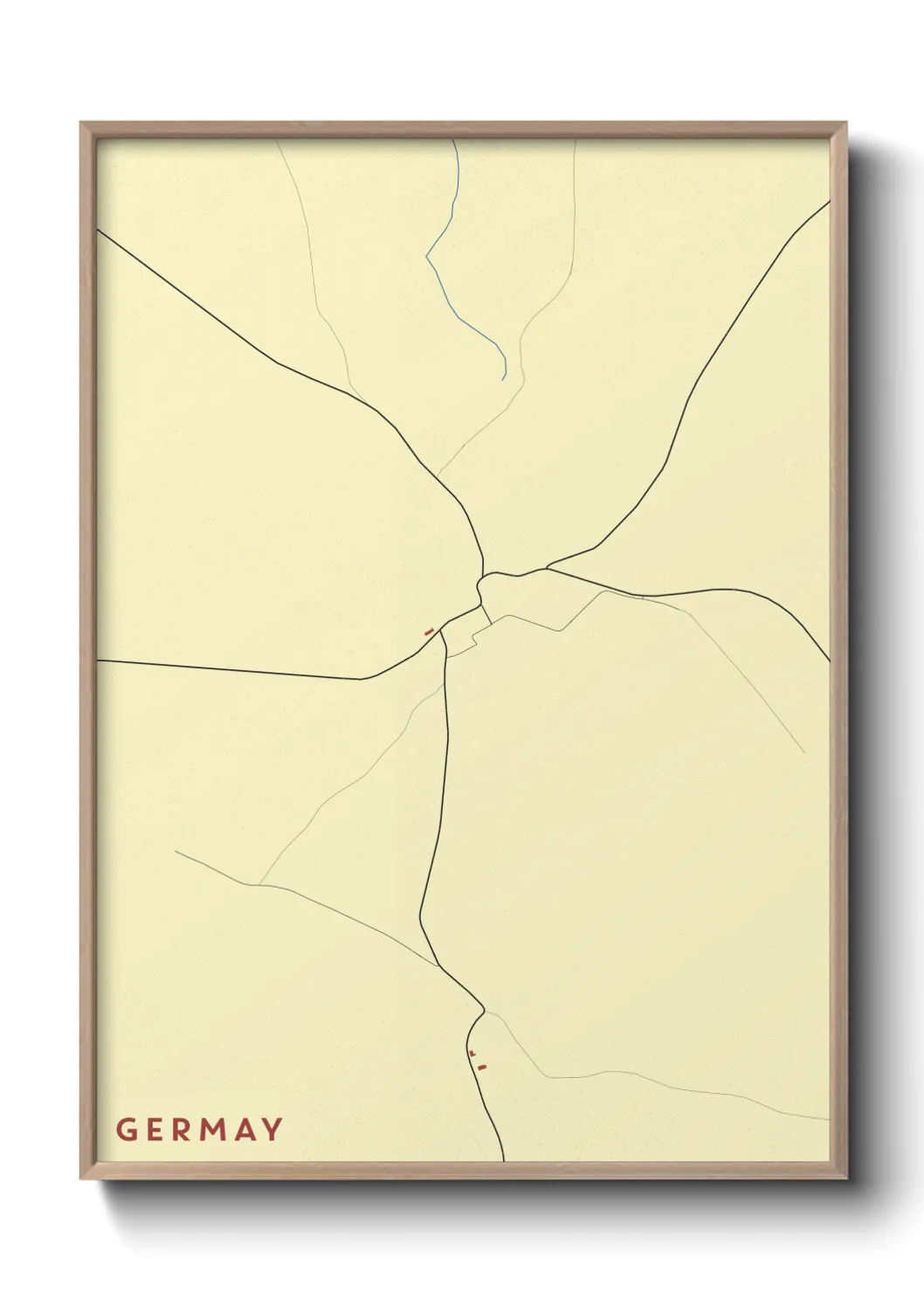 Un poster carteGermay