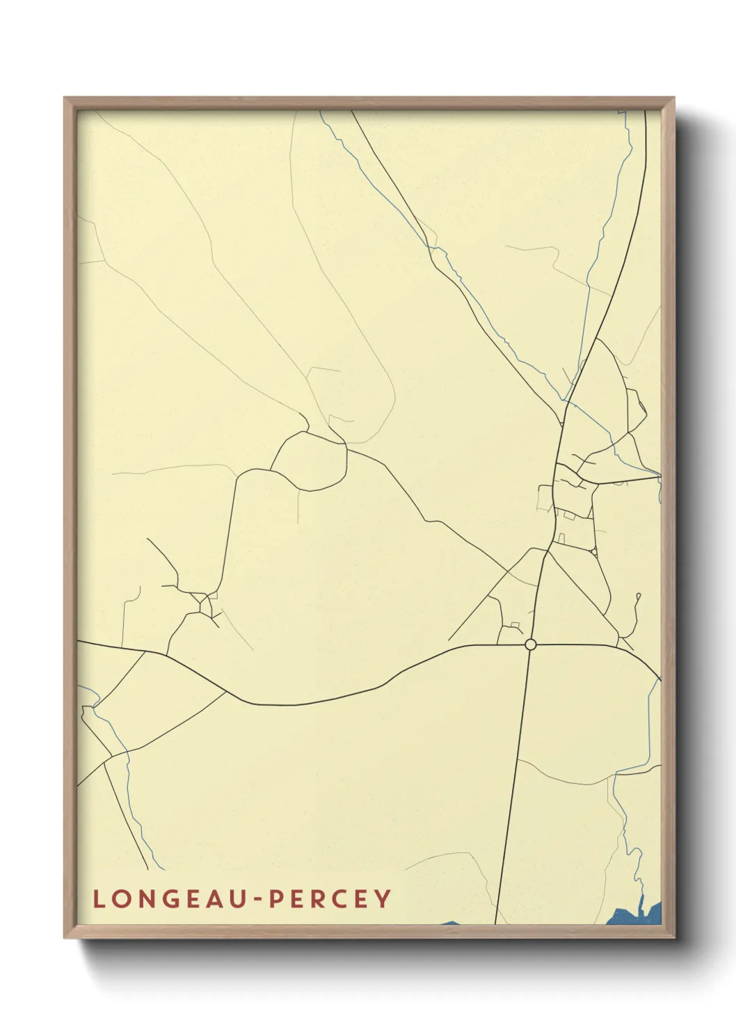 Un poster carteLongeau-Percey