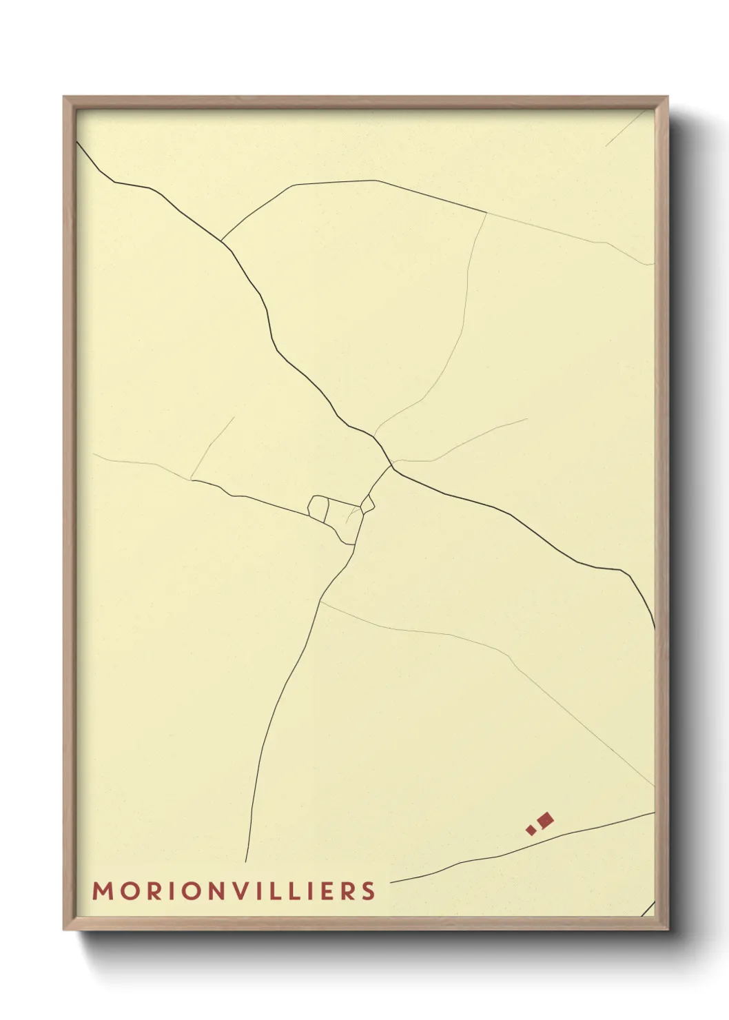 Un poster carteMorionvilliers