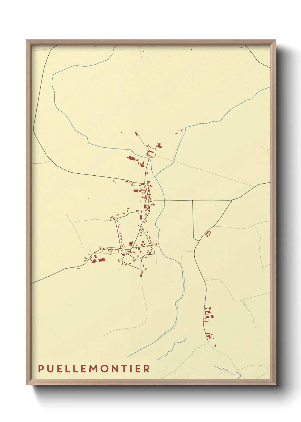 Un poster cartePuellemontier