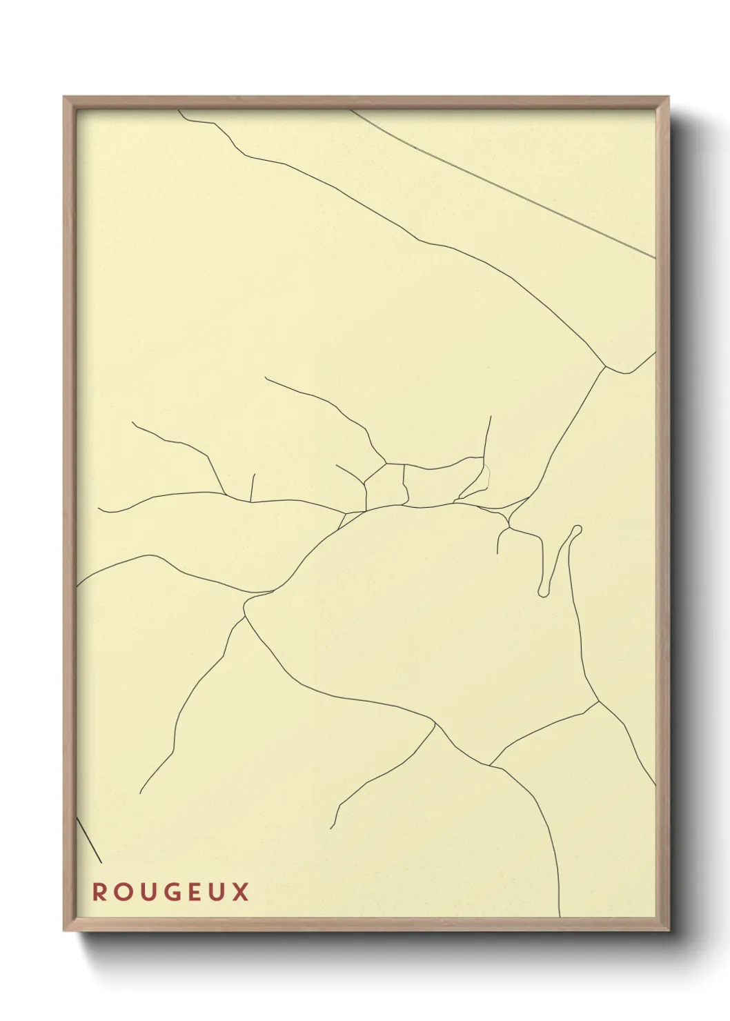 Un poster carteRougeux