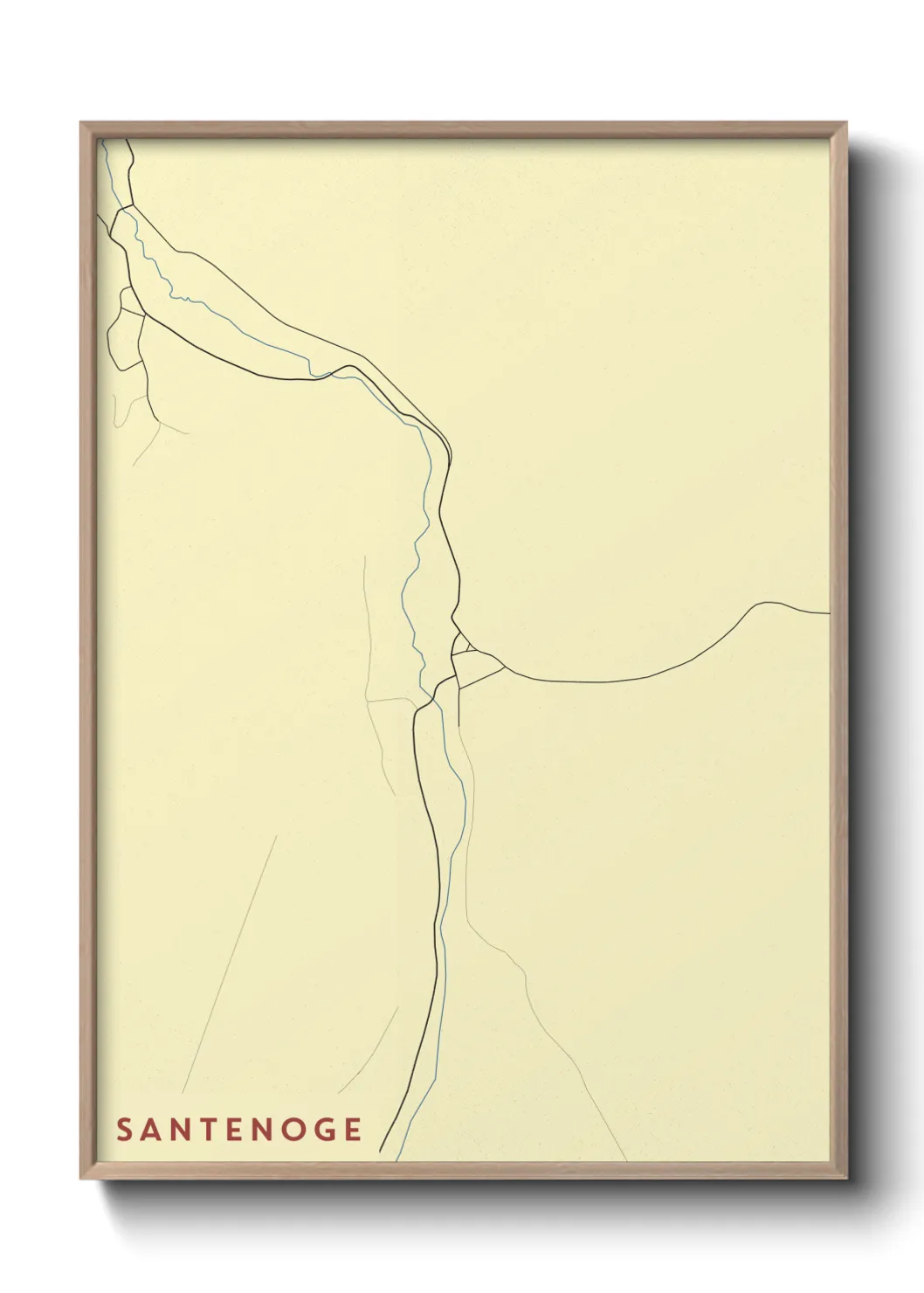 Un poster carteSantenoge