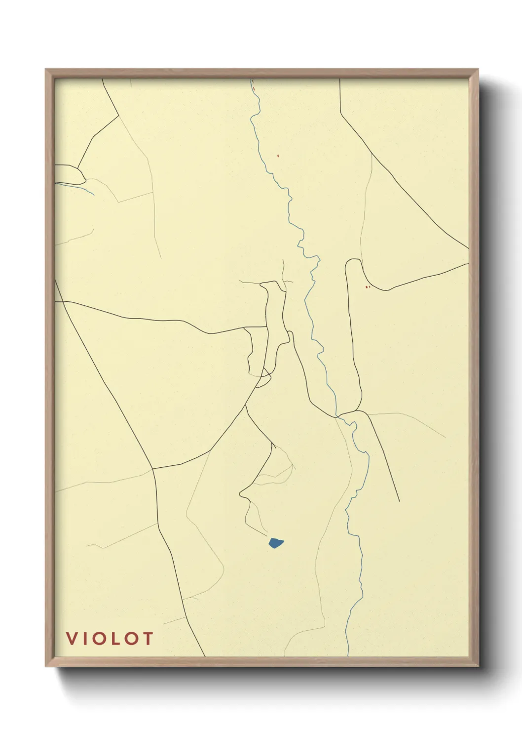 Un poster carteViolot