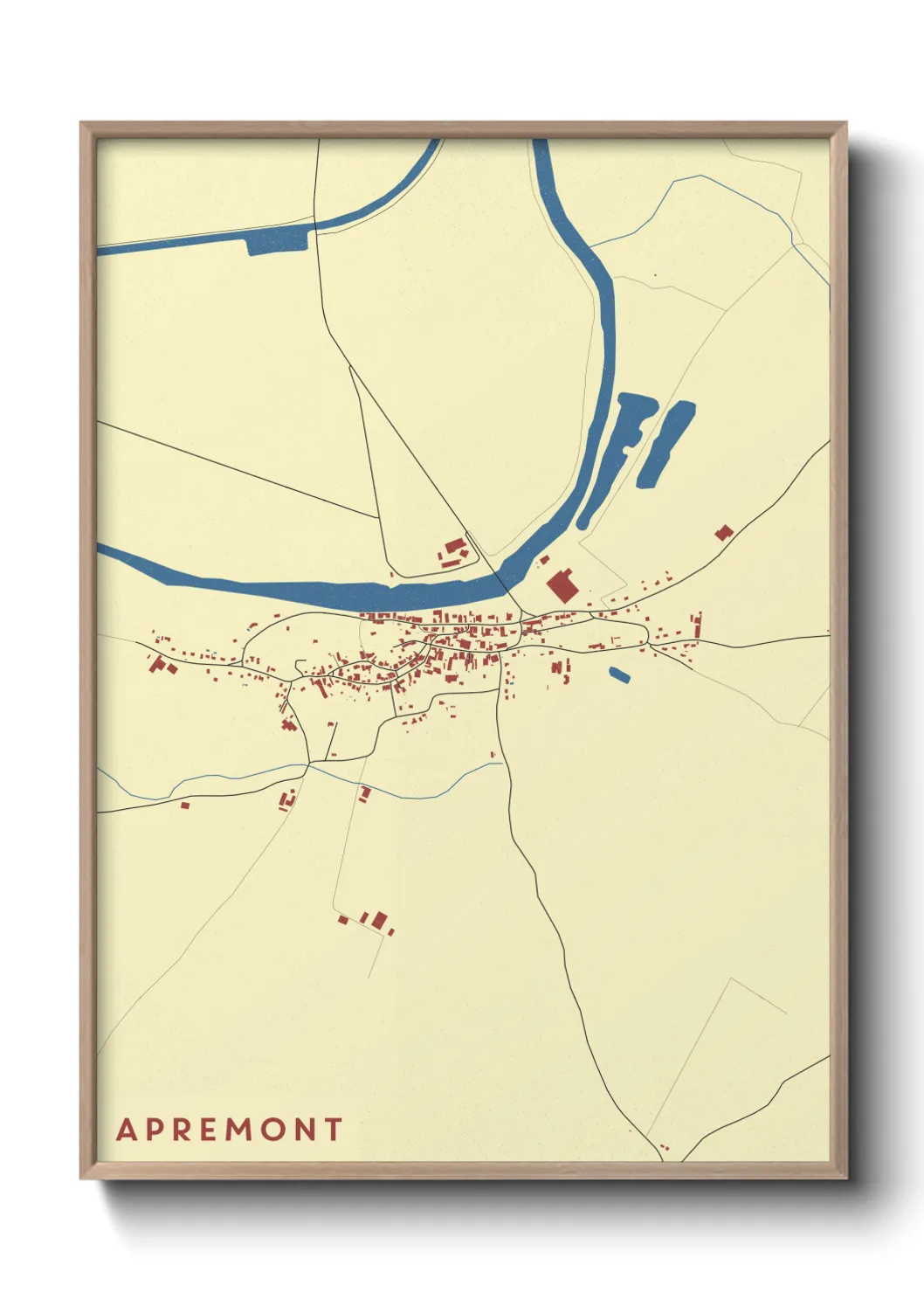 Un poster carteApremont