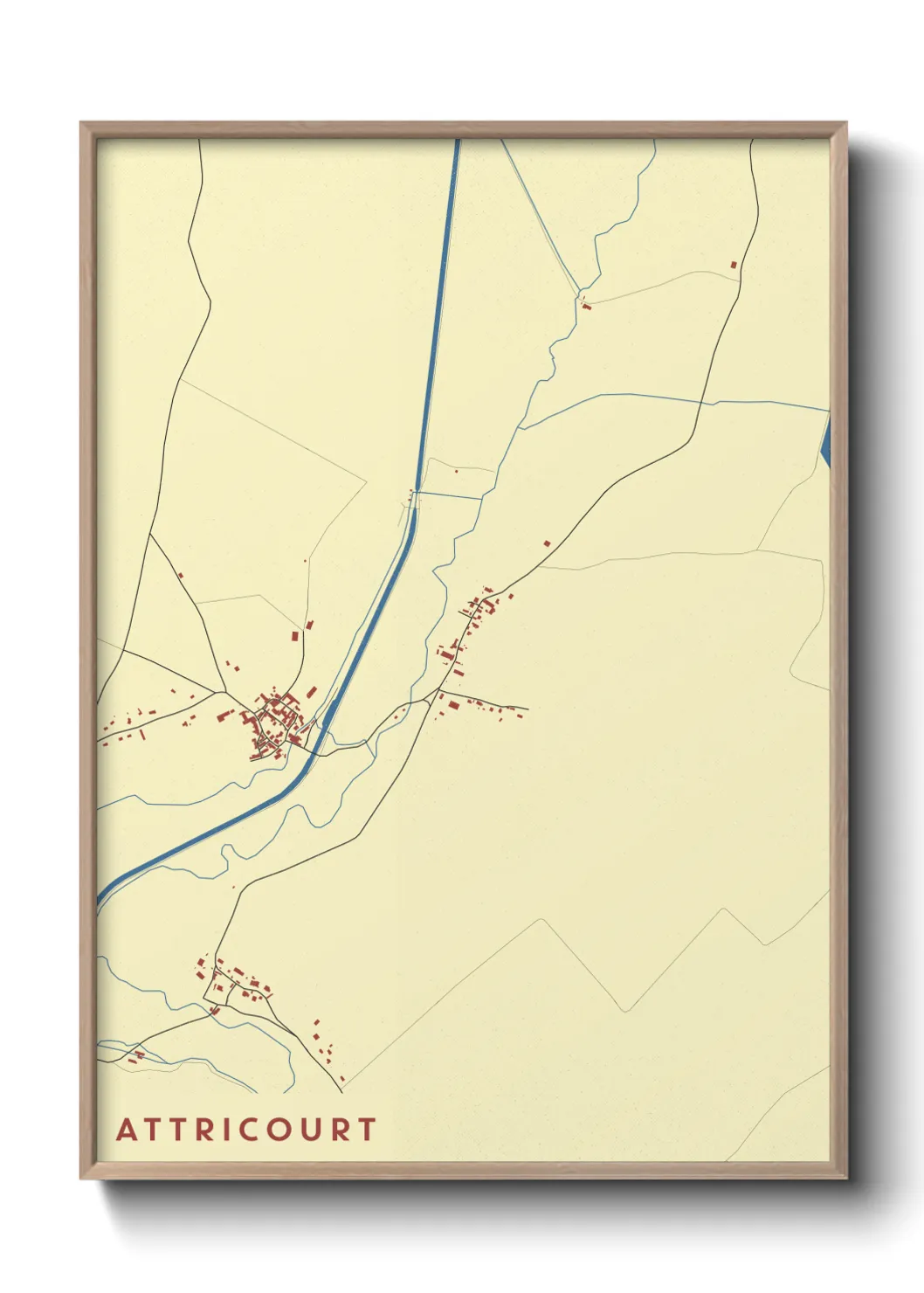 Un poster carteAttricourt