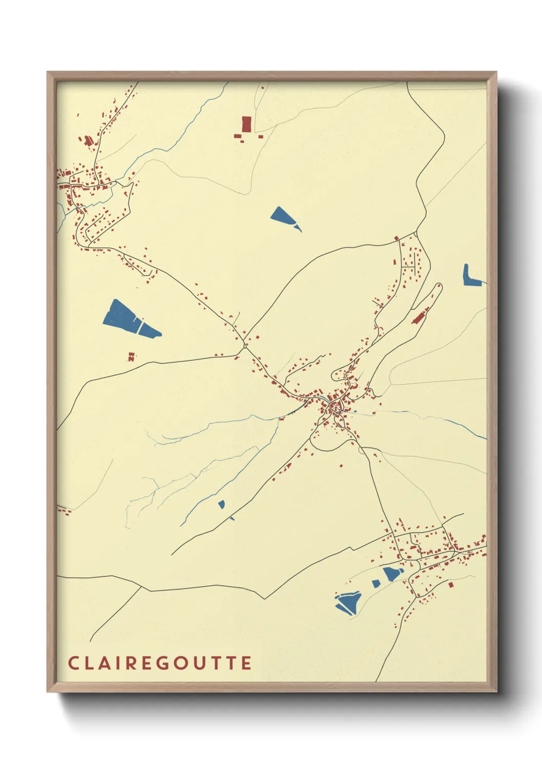 Un poster carteClairegoutte