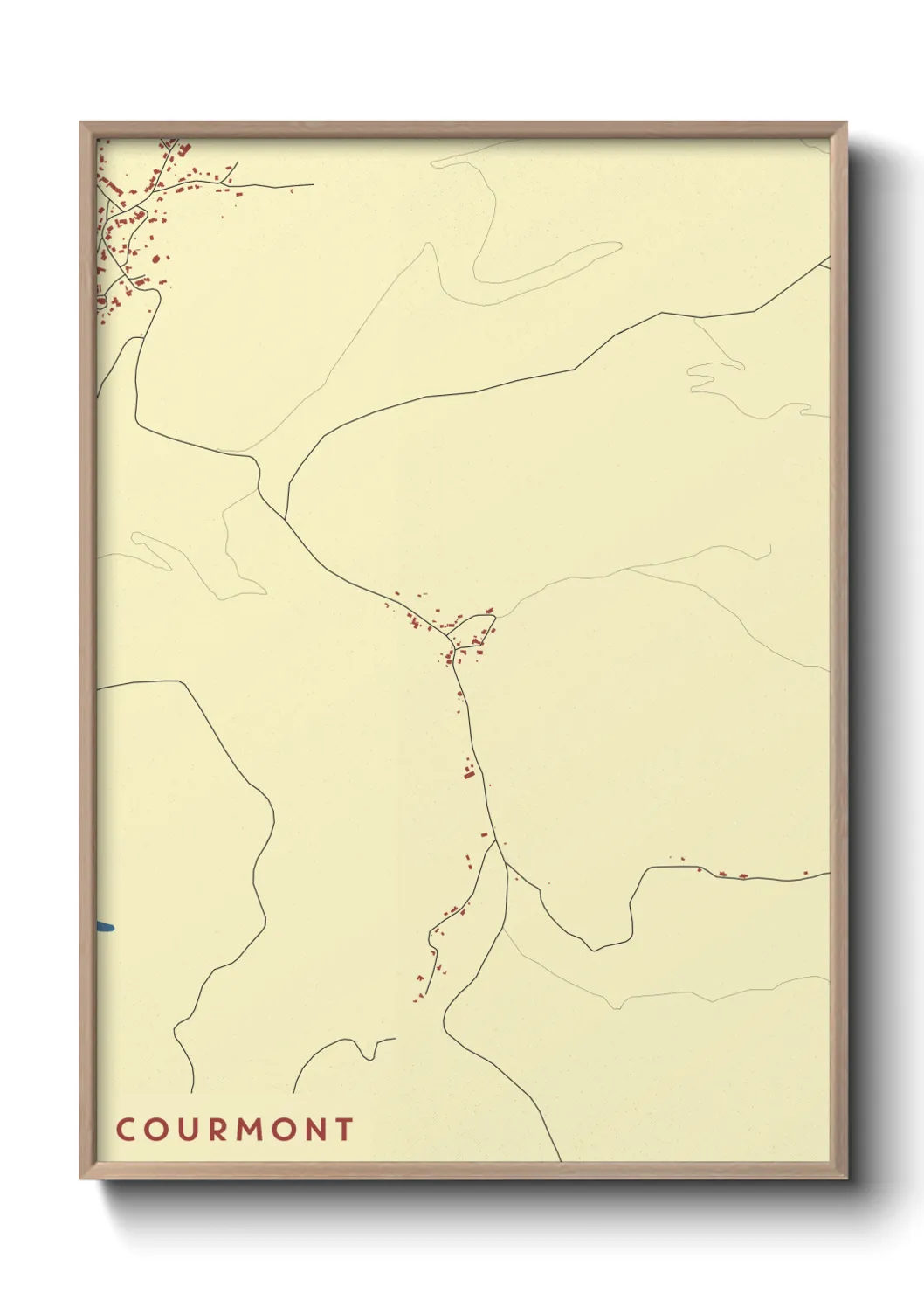 Un poster carteCourmont