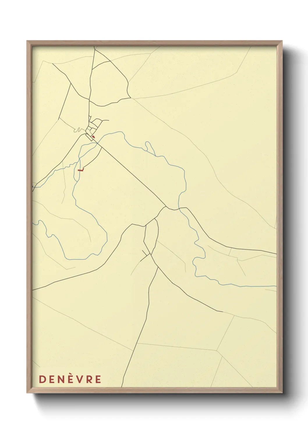 Un poster carteDenèvre