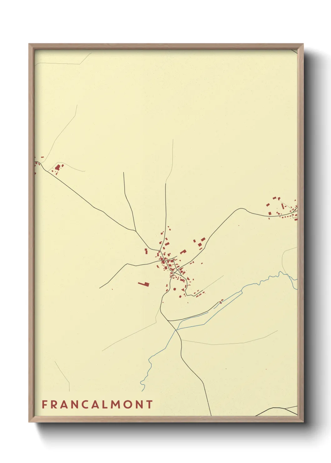 Un poster carteFrancalmont