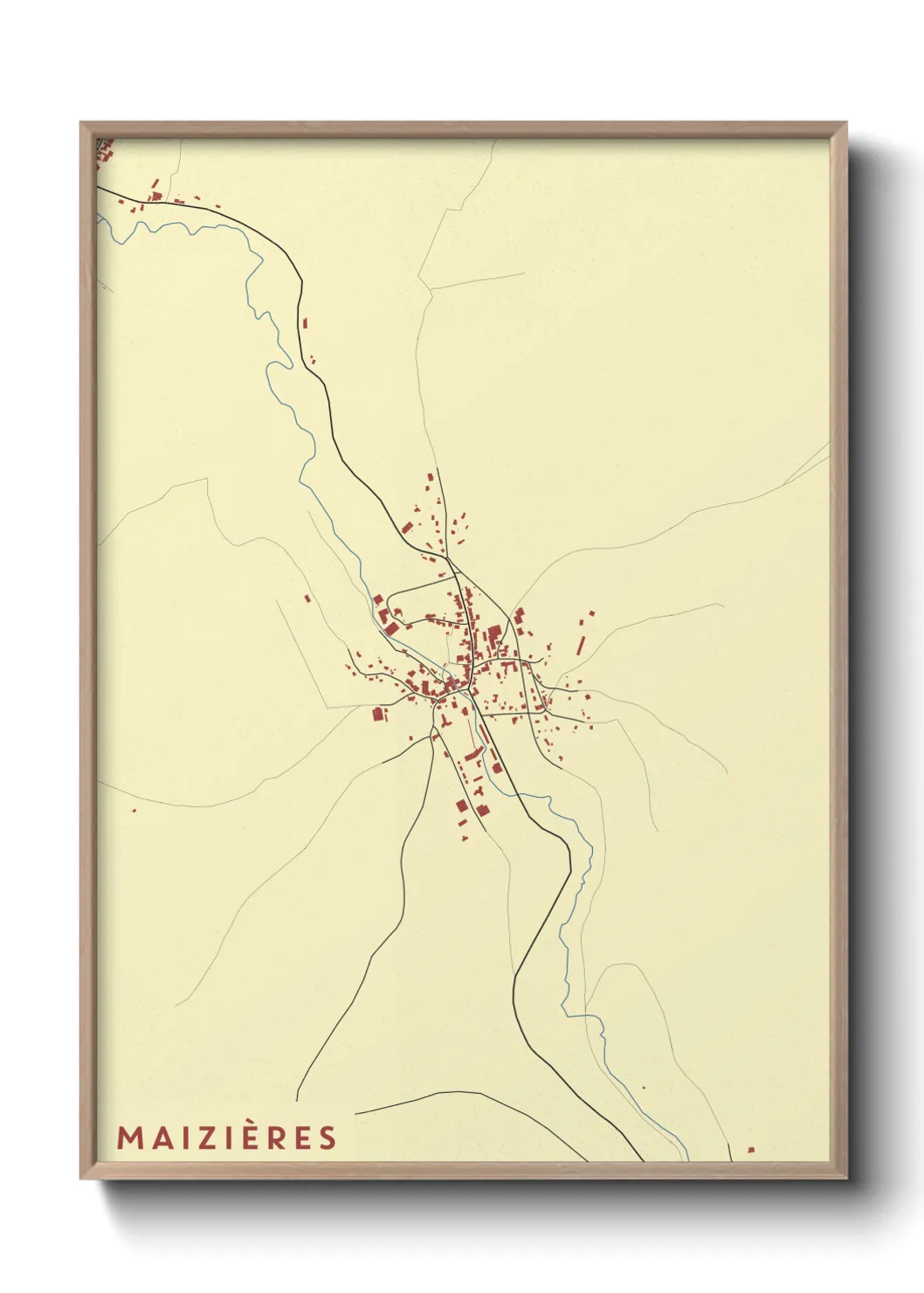 Un poster carteMaizières