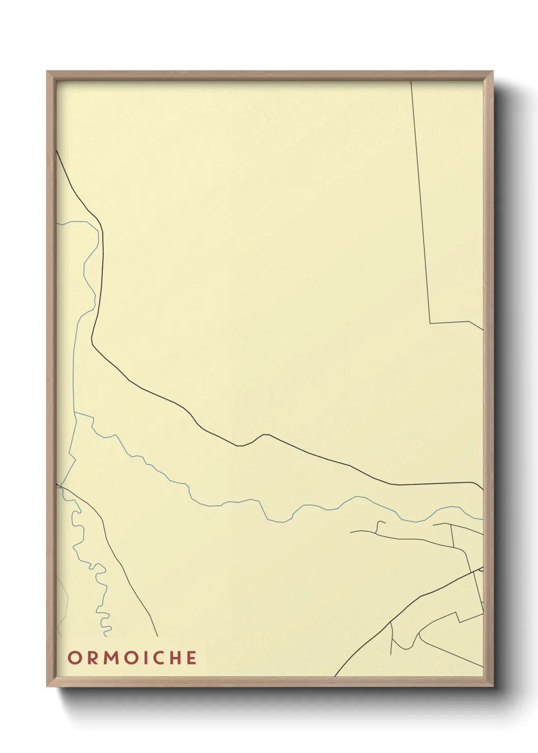 Un poster carteOrmoiche