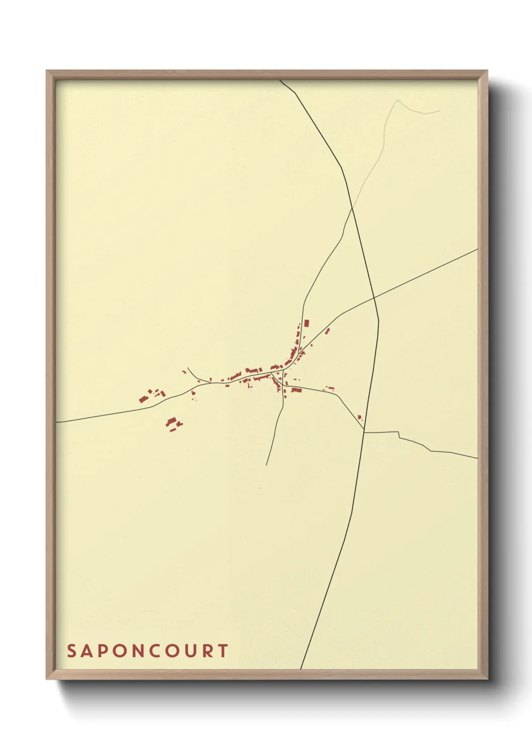 Un poster carteSaponcourt