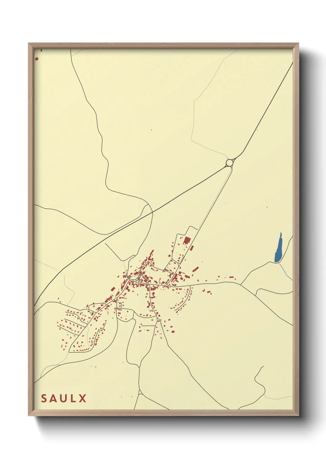 Un poster carteSaulx