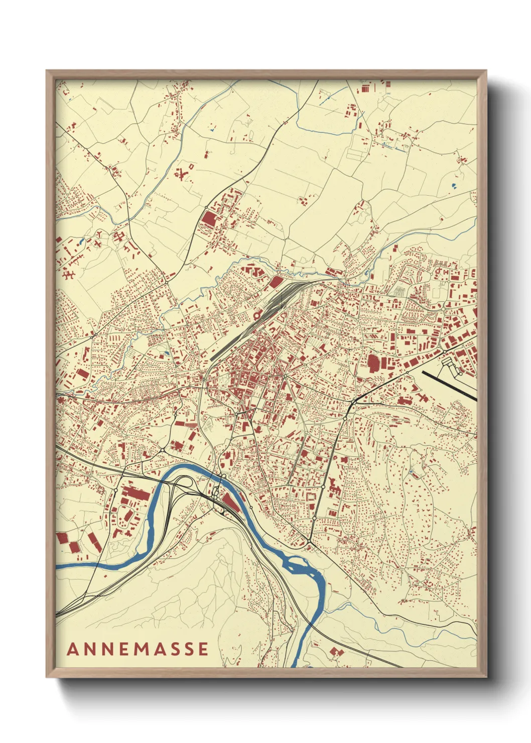 Un poster carteAnnemasse