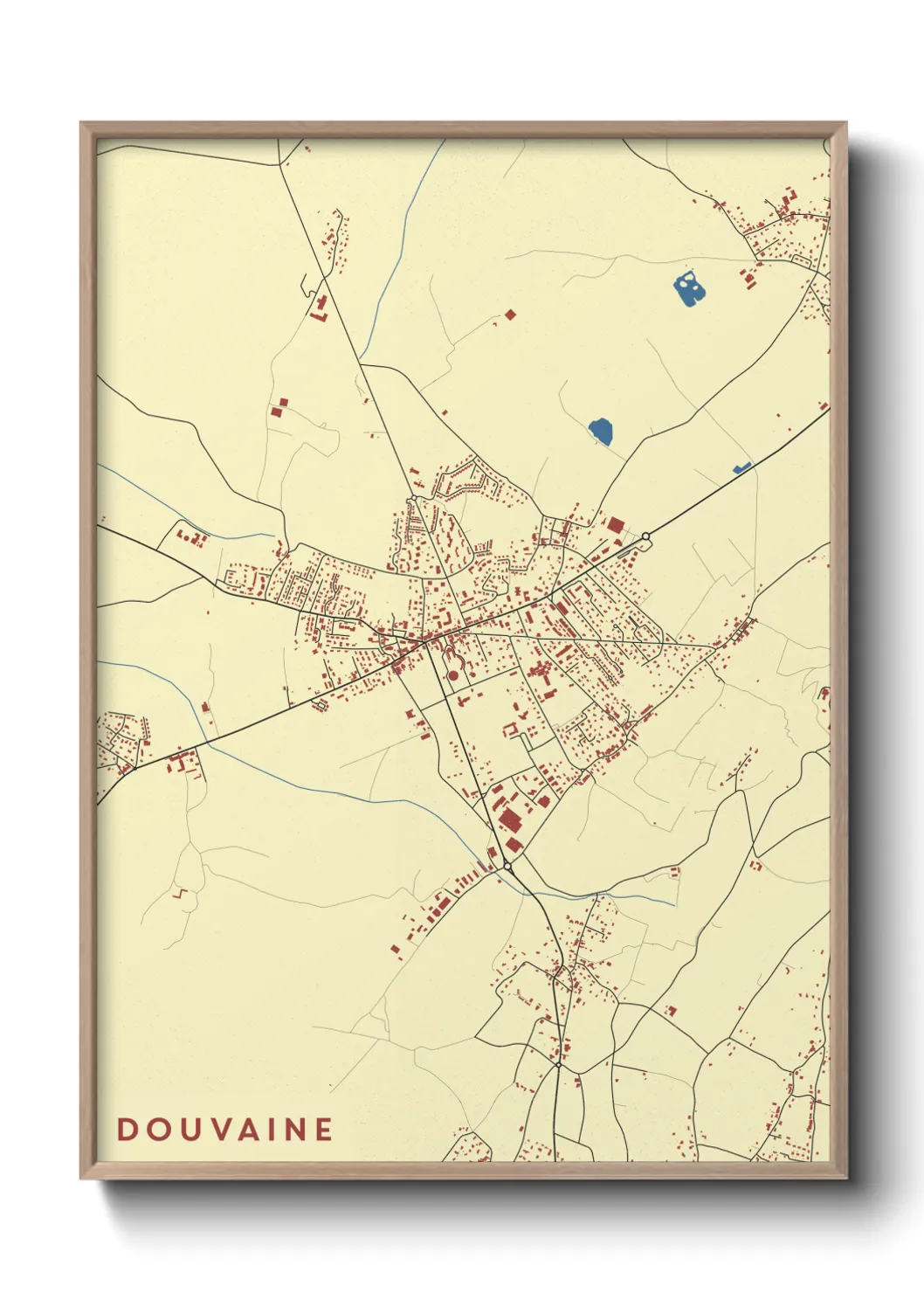 Un poster carteDouvaine