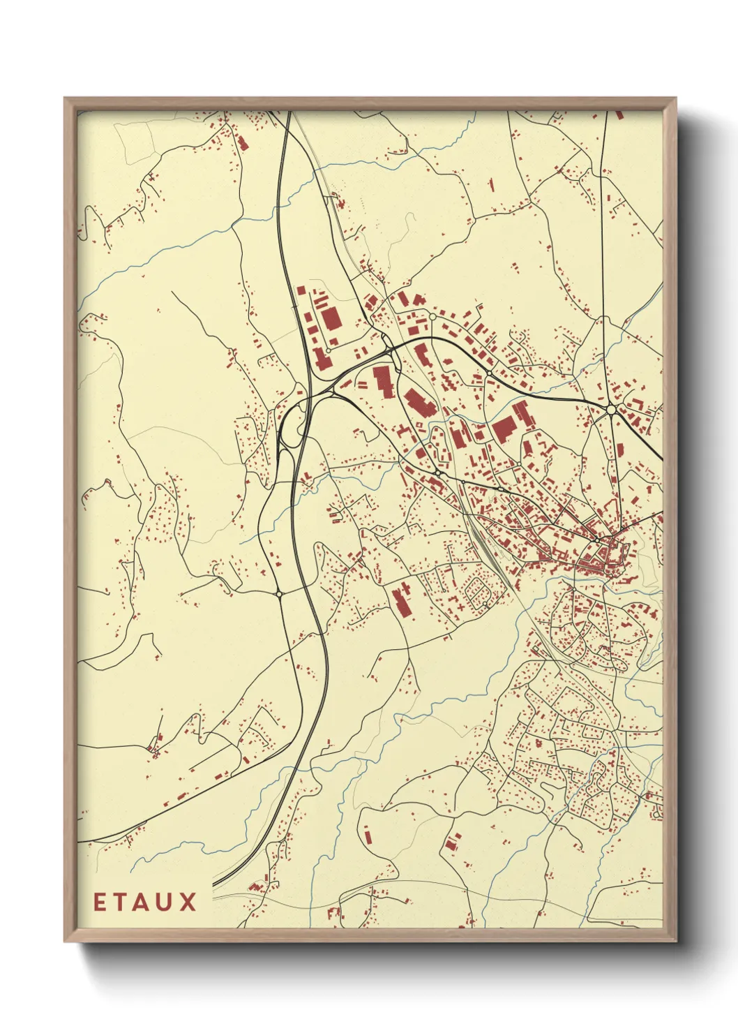 Un poster carteEtaux