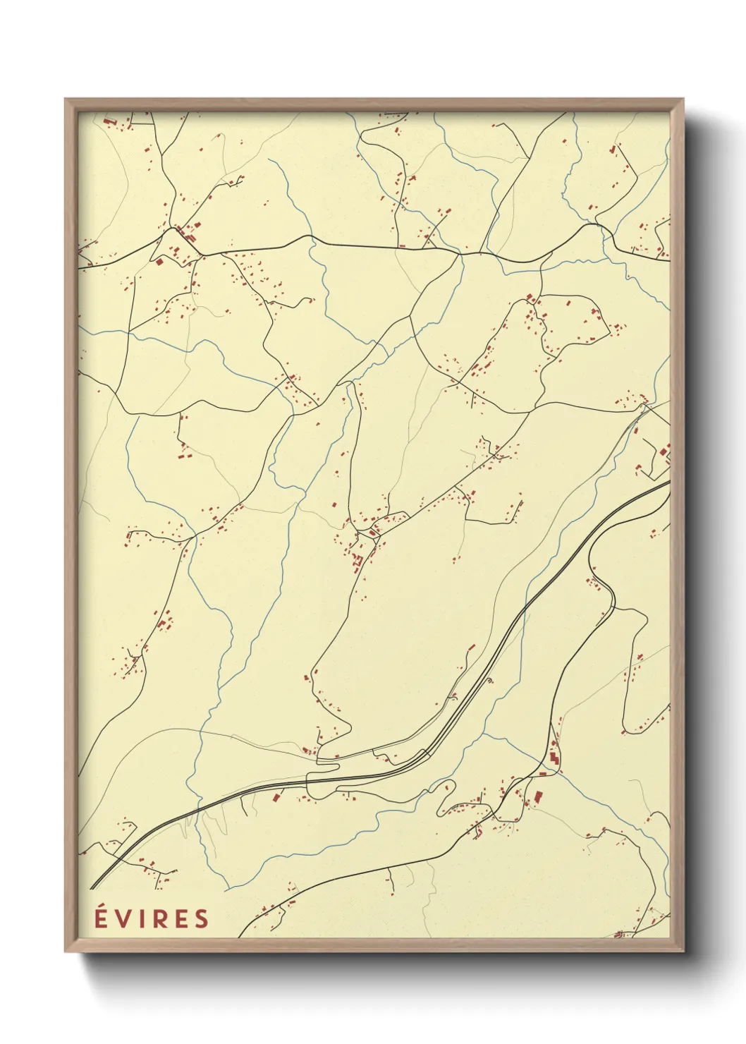 Un poster carteÉvires