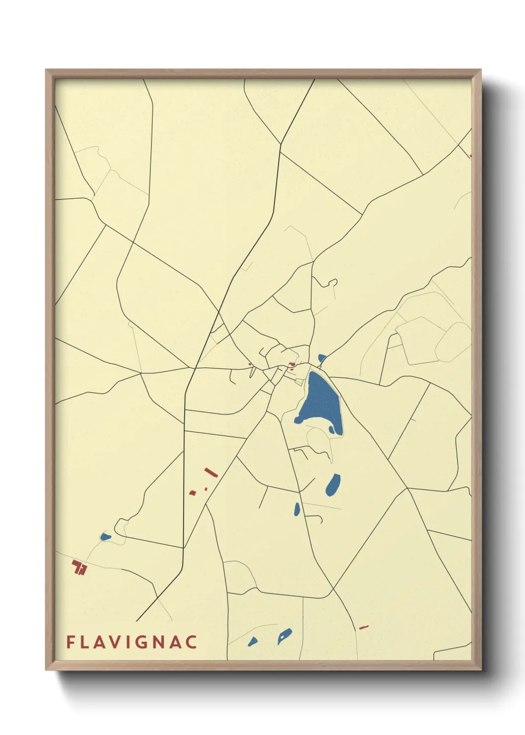 Un poster carteFlavignac